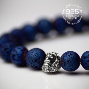 lionclaws-blue-electro-lava-löwenarmband-8mm-seitenansicht