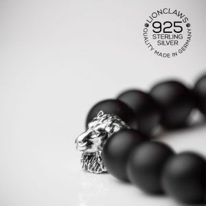 lionclaws-dull-obsidian-löwenarmband-8mm-seitenansicht